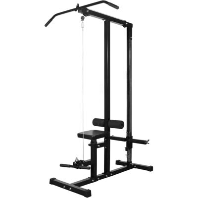 Máquina De Musculación Vidaxl Negro 30.5 Kg - Power Tower MKP Máquina De Musculación Vidaxl Negro 30.5 Kg - Power Tower MKP