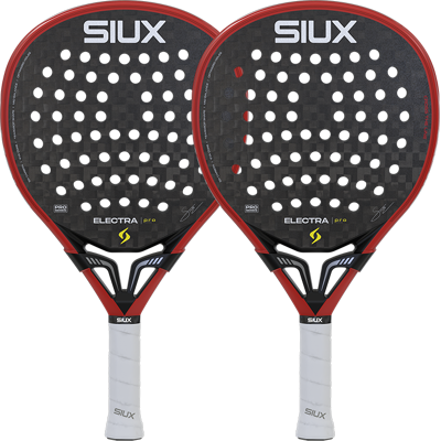 Pack Dúo Pala Siux Electra Pro Fire Red 2026 MKP Pack Dúo Pala Siux Electra Pro Fire Red 2026 MKP