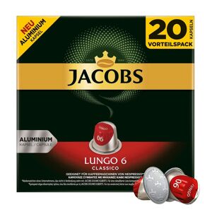 Nespresso Jacobs Lungo 6 Classico XL para  - 20 Cápsulas