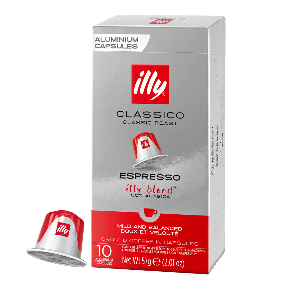 Nespresso illy Espresso Classico para - 10 Cápsulas