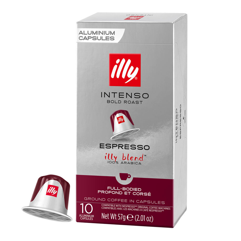 Nespresso illy Espresso Intenso para - 10 Cápsulas