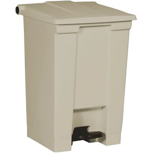 Rubbermaid Cubo industrial con pedal, capacidad 45 l, beige, a partir de 3 unid.