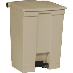 Rubbermaid Cubo industrial con pedal, capacidad 68 l, beige, a partir de 3 unid.