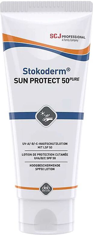 kaiserkraft Protección solar STOKODERM, SPF 50, contenido 100 ml, a partir de 12 unid., sin perfume