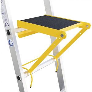 MUNK Superficie de apoyo colgante R13, para escaleras con peldaños estrechos, con recubrimiento en polvo, L x A 375 x 282 mm