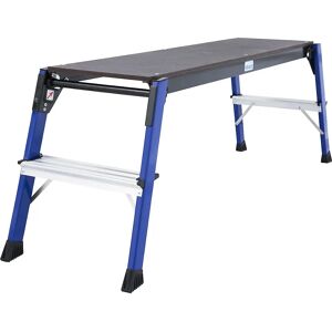 KRAUSE Plataforma de trabajo StepTop, altura de trabajo 2,45 m, dimensiones de la plataforma 1100 x 300 mm