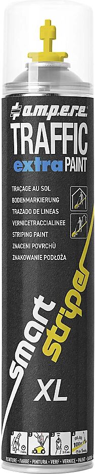 Ampere Pintura de señalización Traffic extra Paint® XL, contenido 750 ml, UE 6 botes, amarillo