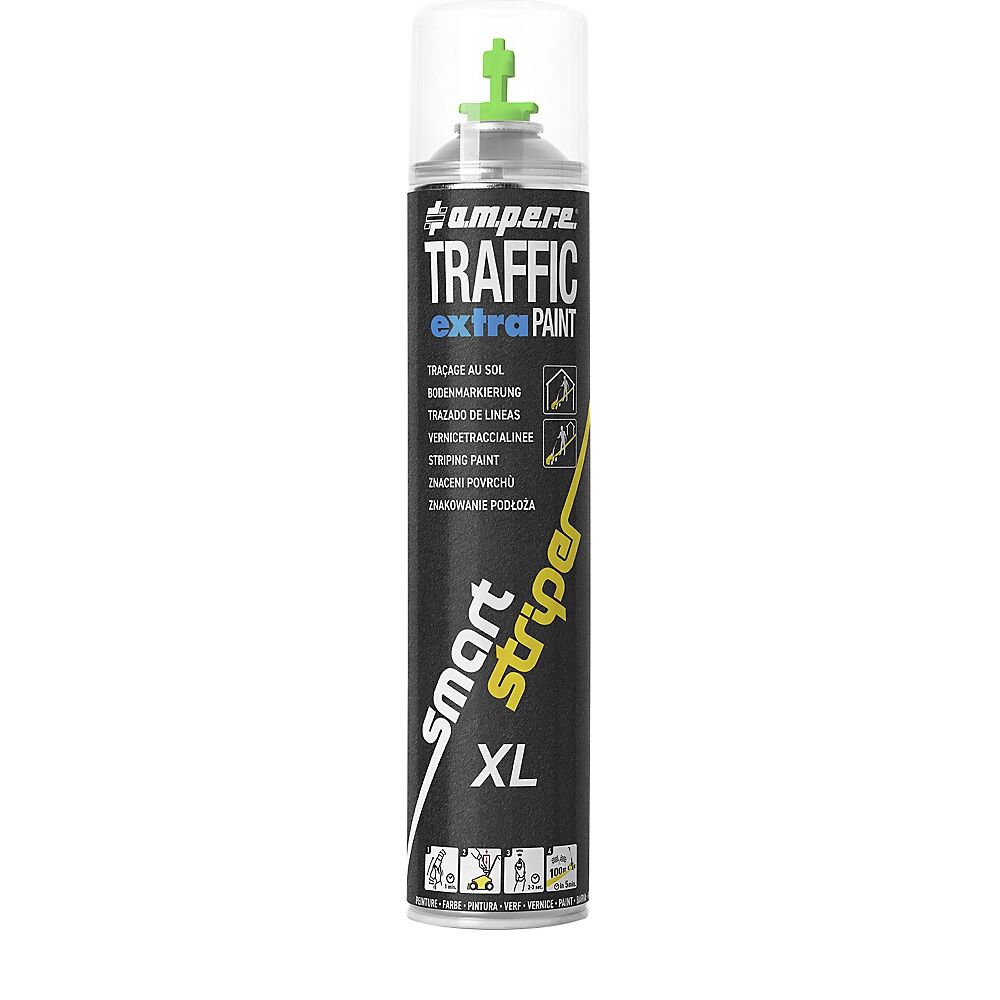 Ampere Pintura de señalización Traffic extra Paint® XL, contenido 750 ml, UE 6 botes, verde