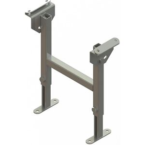 Gura Soporte doble, galvanizado, anchura de vía 200 mm, margen de ajuste 330 - 480 mm