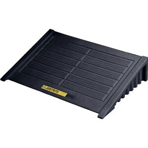 Justrite Rampa de acceso de PE, A x P x H 1245 x 838 x 267 mm, para cubeta colectora