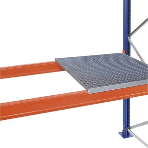 SCHULTE Balda de rejilla para apoyar, para soporte de 950 mm de longitud, para profundidad de estantería de 1100 mm