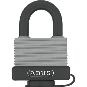 ABUS Candado de latón, 70/45 Lock-Tag, UE 6 unid., negro