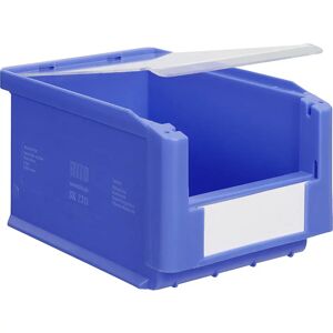 BITO Tapa antipolvo, para cajas visualizables, UE 10 unid., L x A 224 x 144 mm