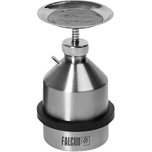 Falcon Humedecedor de ahorro con toma de tierra, acero inoxidable, capacidad 1 l