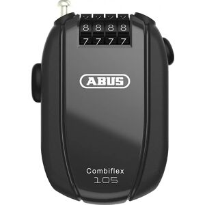 ABUS Cerradura de cable enrollable, con código numérico, UE 12 unid., cable de acero de 1050 mm