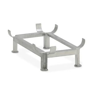 CEMO Bastidor de patas de acero, galvanizado, para L x A 873 x 572 mm, capacidad 200 litros