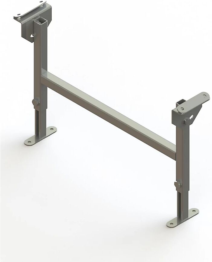 Gura Soporte doble, galvanizado, anchura de vía 600 mm, margen de ajuste 330 - 480 mm