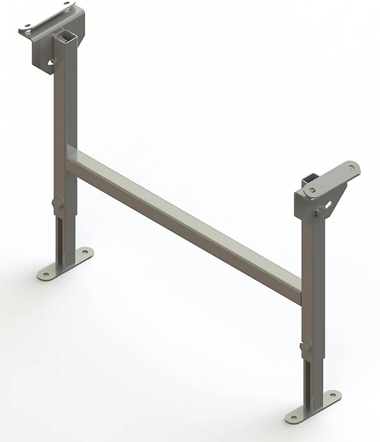 Gura Soporte doble, galvanizado, anchura de vía 600 mm, margen de ajuste 380 - 580 mm