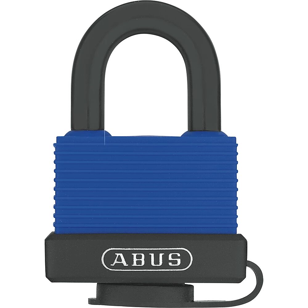 ABUS Candado de latón, 70IB/45 Lock-Tag, UE 6 unid., azul