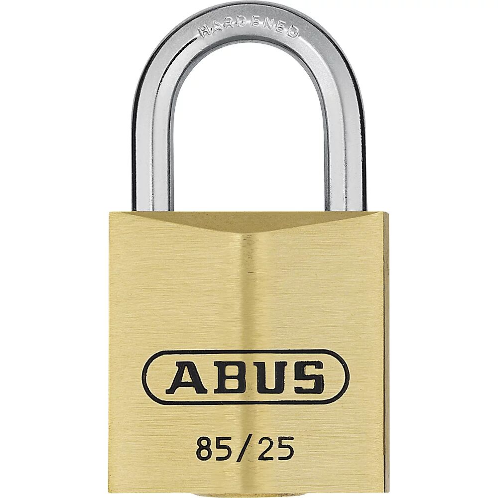 ABUS Candado, 85/25 Lock-Tag, UE 6 unid., latón