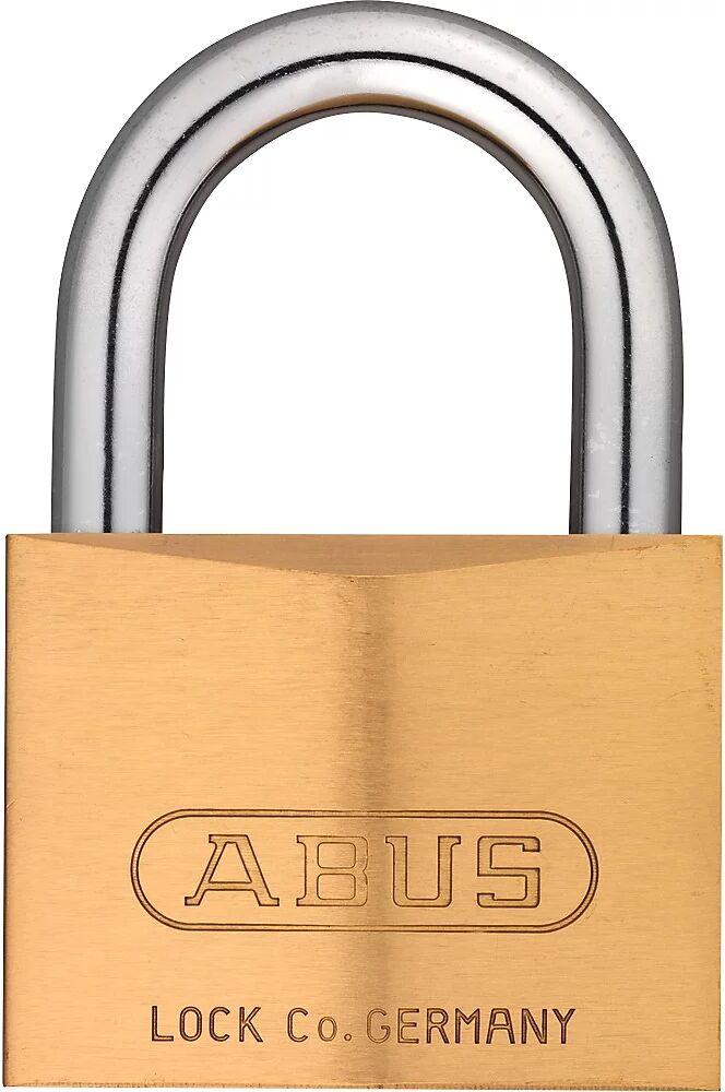 ABUS Candado, 85/60 Lock-Tag, UE 3 unid., latón