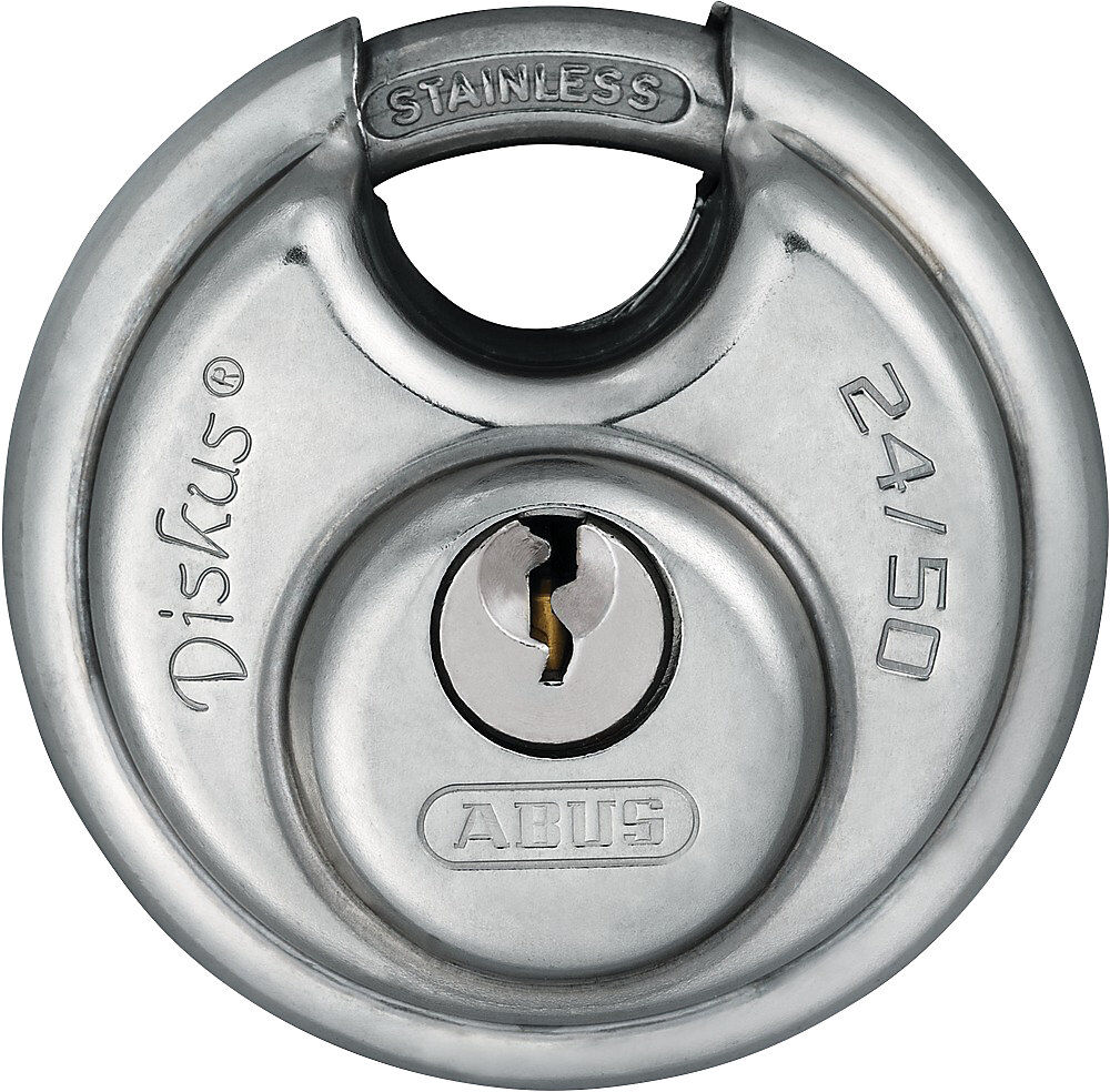 ABUS Candado Diskus®, 24IB/50, UE 6 unid., acero inoxidable