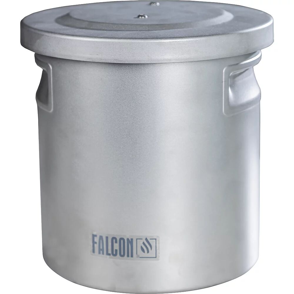 Falcon Limpiador de piezas pequeñas, capacidad 8 l, acero inoxidable, con tapa