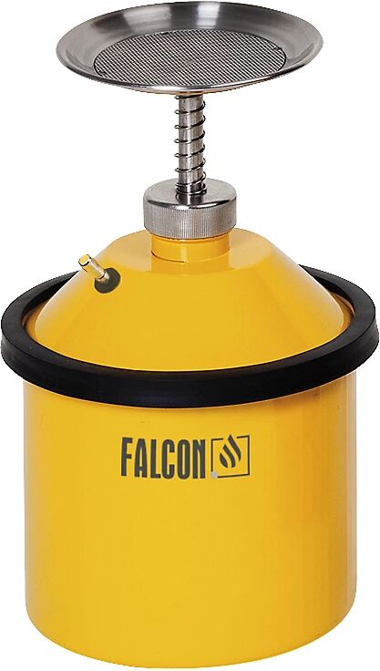 Falcon Humedecedor de ahorro con toma de tierra, chapa de acero, capacidad 2,5 l