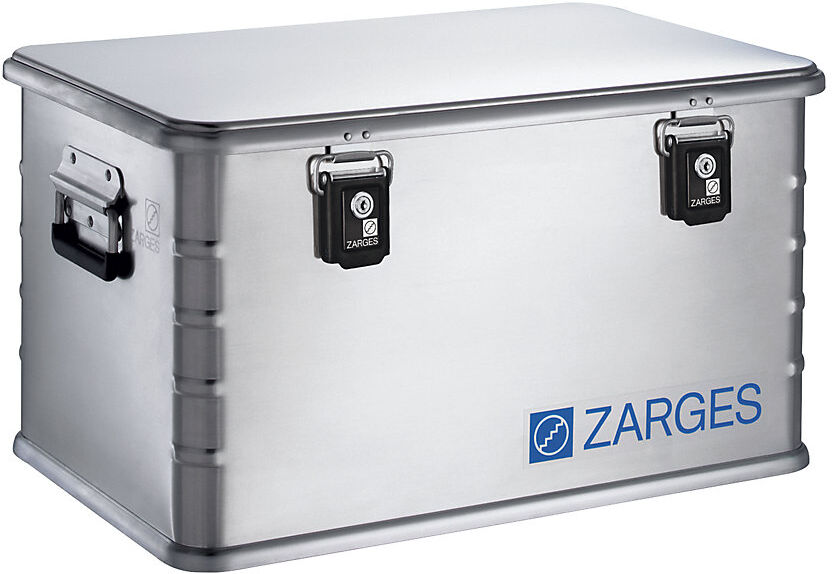 ZARGES Caja combinada de aluminio, Mini Plus, capacidad 60 l, LxAxH exteriores 600x400x330 mm, peso 4,5 kg