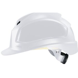 Uvex Casco de protección pheos B-WR, 52 - 61 cm, cinta textil de 6 puntos, blanco