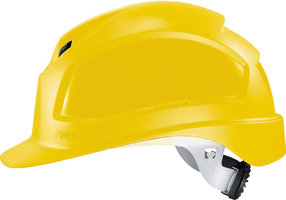 Uvex Casco de protección pheos B-WR, 52 - 61 cm, cinta textil de 6 puntos, amarillo, a partir de 5 unid.