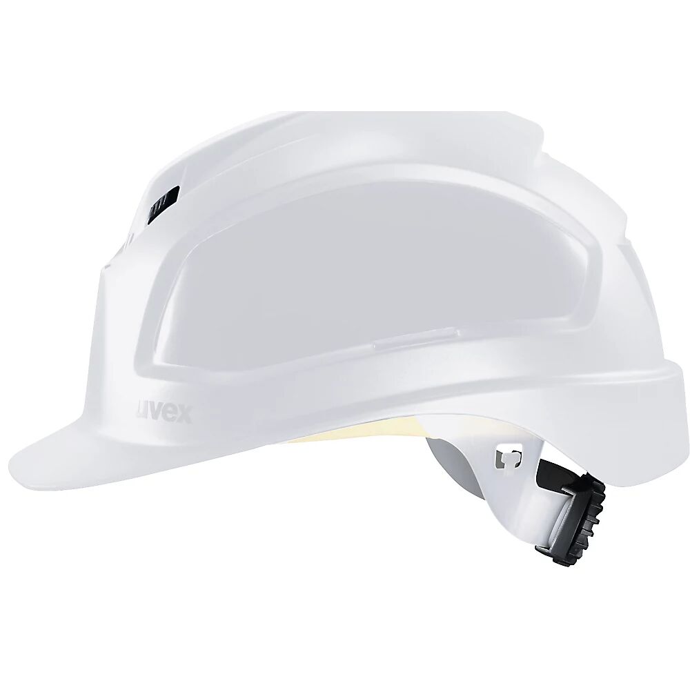 Uvex Casco de protección pheos B-WR, 52 - 61 cm, cinta textil de 6 puntos, blanco, a partir de 10 unid.