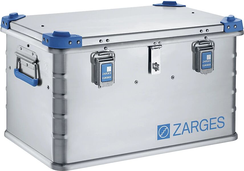 ZARGES Caja para herramientas de aluminio Eurobox, apilable, capacidad 60 l