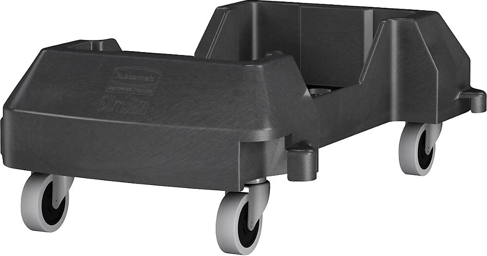 Rubbermaid Carro para recipientes SLIM-JIM®, plástico, acoplable, L x A x H 606 x 374 x 212 mm