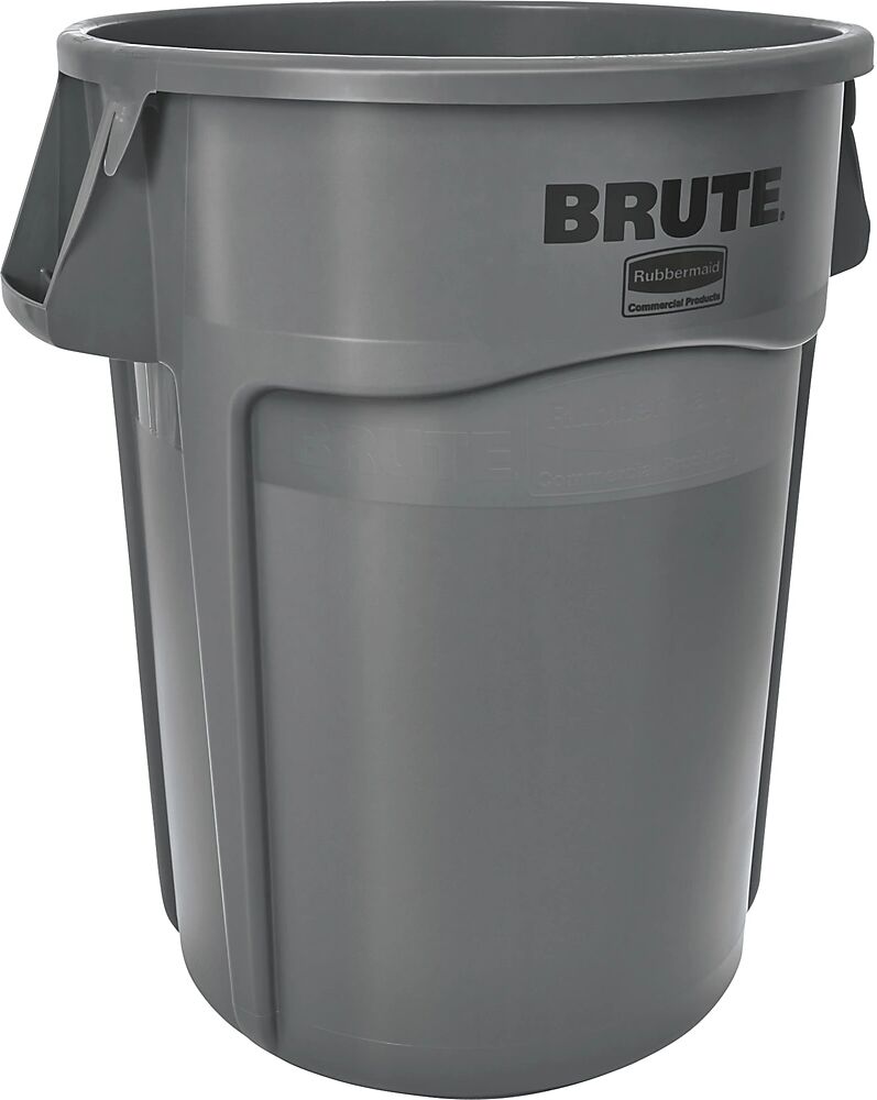 Rubbermaid Contenedor universal BRUTE®, redondo, capacidad 166 l, gris