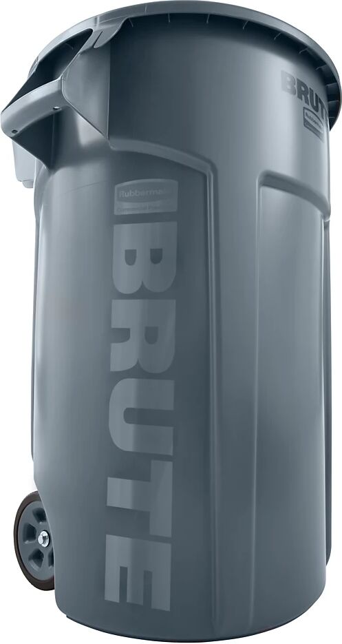 Rubbermaid Contenedor universal BRUTE® con ruedas, capacidad 166 l, redondo