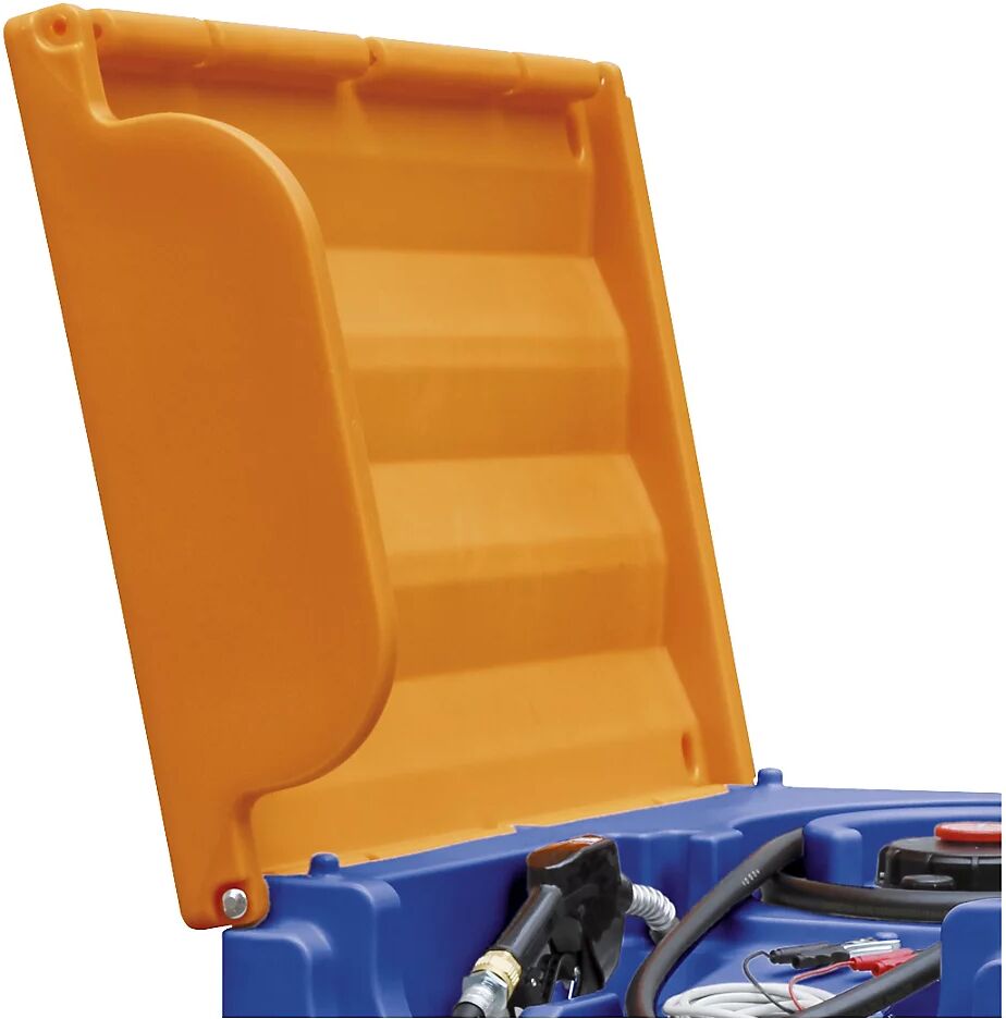 CEMO Tapa abatible para Mobil Easy, naranja, para 430, 460 y 600 l