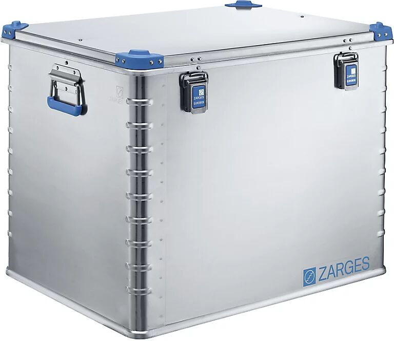 ZARGES Caja universal de aluminio, capacidad 239 l, medidas exteriores LxAxH 800 x 600 x 610 mm