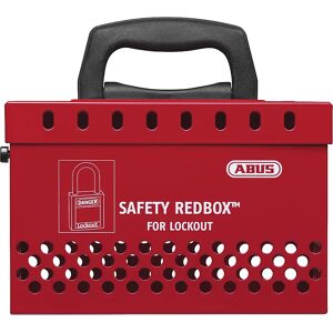 ABUS Caja de seguridad Safety Redbox B835, con soporte mural, rojo