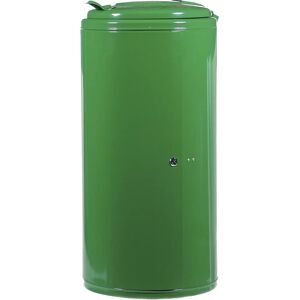 kaiserkraft Recipiente para residuos, capacidad 120 l, H x A x P 990 x 470 x 535 mm, verde