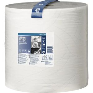 TORK Toallitas de papel extra fuertes, calidad TAD, 2 capas, blancas, UE 1 rollo, 1000 hojas/rollo