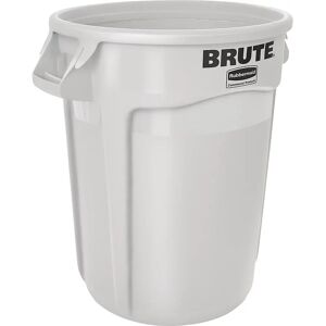 Rubbermaid Contenedor universal BRUTE®, redondo, capacidad 121 l, blanco