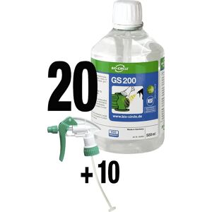 Bio-Circle Limpiador GS 200, UE 20 unid. + 10 pulverizadores, contenido 500 ml