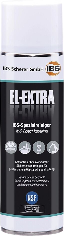 IBS Scherer Producto de limpieza especial EL/Extra, UE 12 botes, de 500 ml