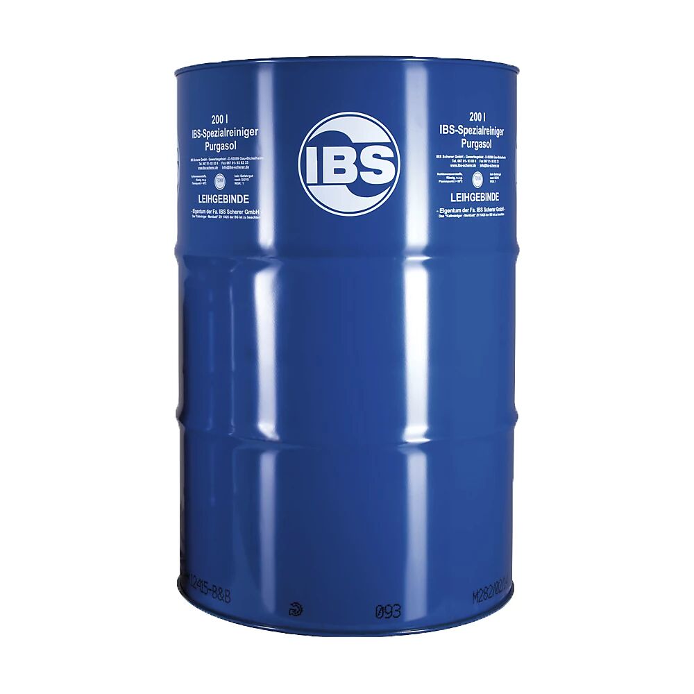 IBS Scherer Producto de limpieza especial PURGASOL, para manchas de aceite y grasa, contenido 200 l