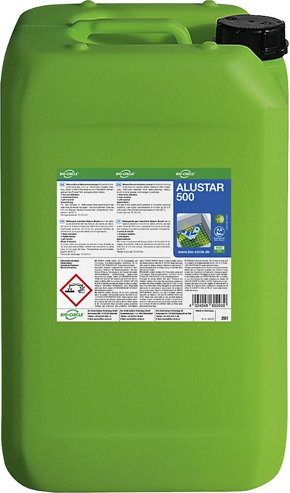 Bio-Circle Limpiador de máquinas ALUSTAR 500, en bidón de plástico, contenido 20 l