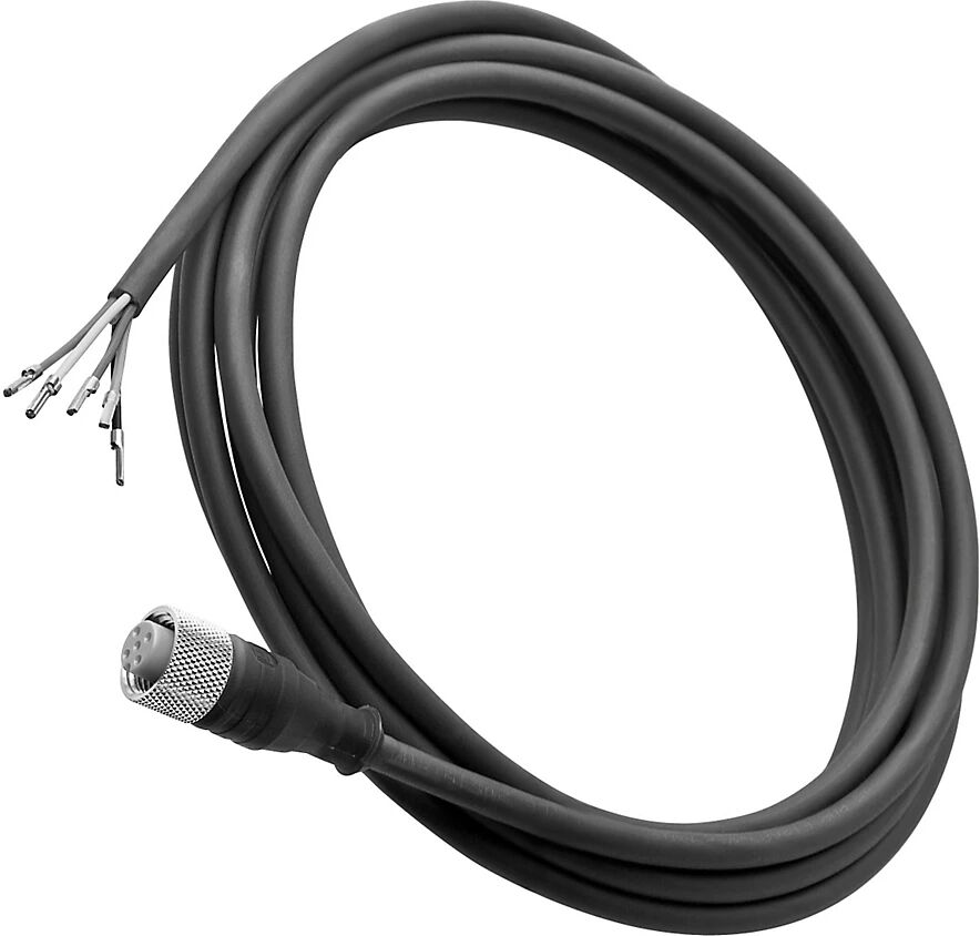 Waldmann Cable de conexión, negro, para lámparas de 100 / 120 / 220 - 240 V, 3 m