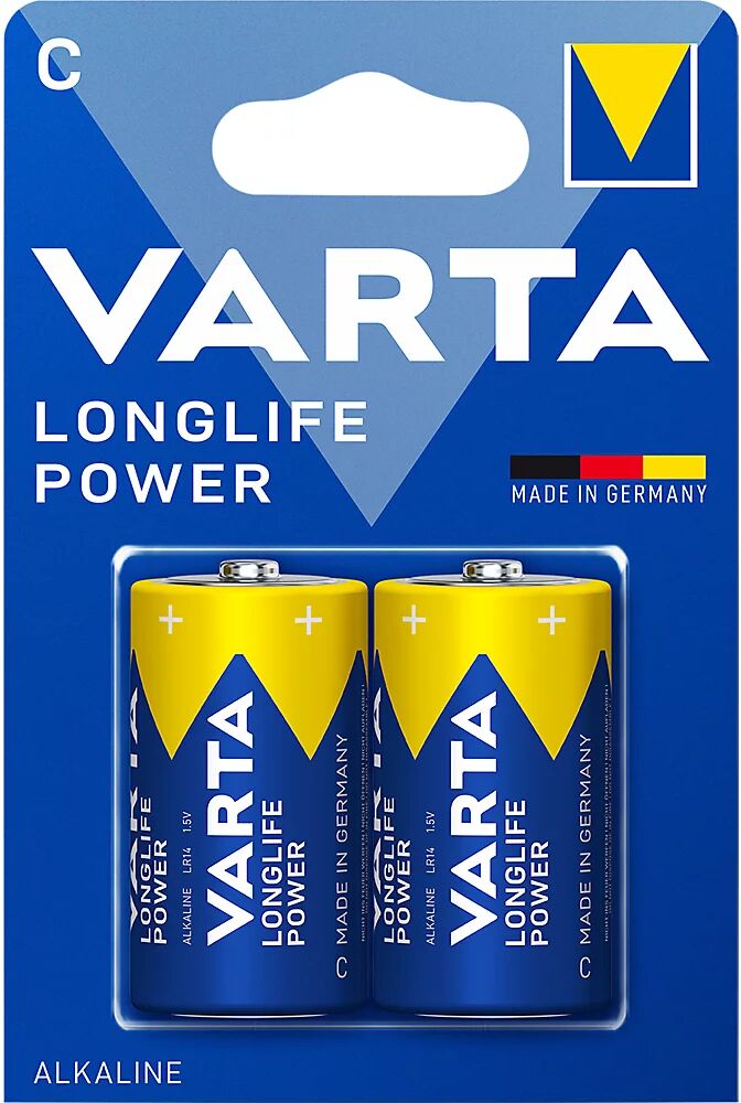 Varta Batería LONGLIFE Power, tamaño C, UE 2 unid., a partir de 10 UE