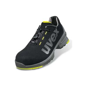 Uvex Zapato de protección de caña baja ESD S2 SRC, con puntera sin metales, 1 par, ancho 12, talla 35