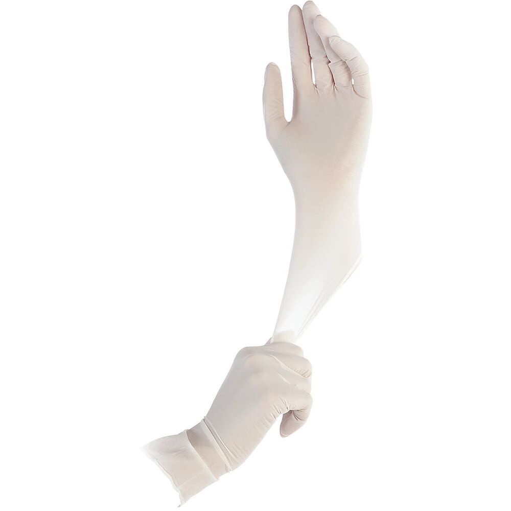 kaiserkraft Guantes de nitrilo desechables SAFE LIGHT, blanco, talla 11 (XXL), UE 900 unid.